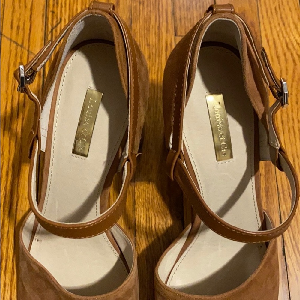 Louise Et Cie Two Toned Block Heels - Picture 7 of 7